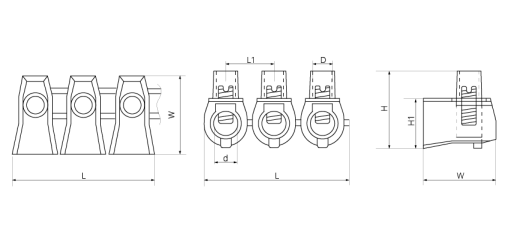 Клемник кінцевий 10 x 1/10мм