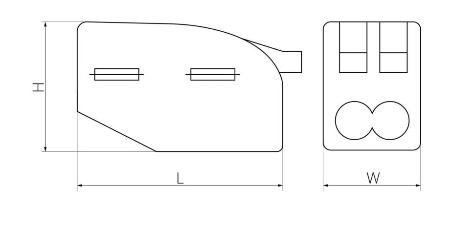 Клема з'єднувальна WG-3