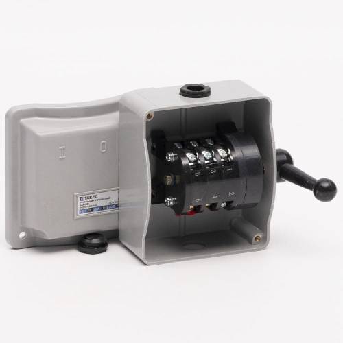 Рубильник кулачковый QS-5R реверсивный 1-0-1 30A 3P TAKEL