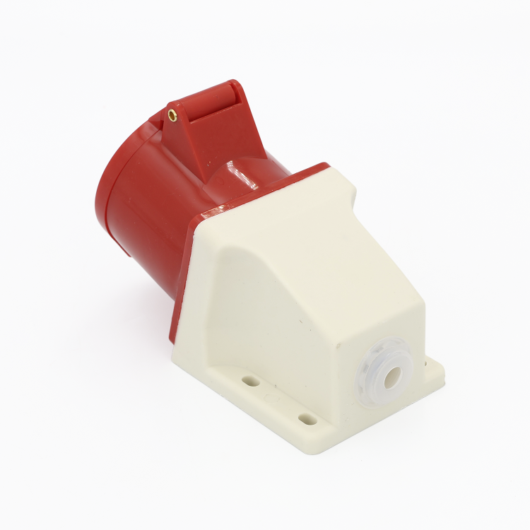 Розетка стаціонарна зовнішня 7125 32А 380В 3Р+N+Е IP44 LEE
