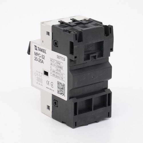 Вимикач автоматичний захисту двигуна MPC-32 20-25А TAKEL