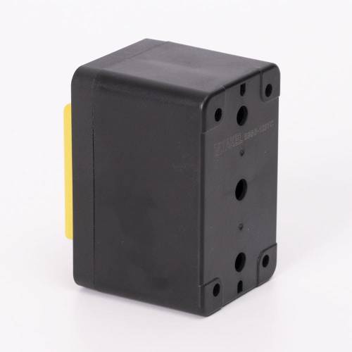 Пусковая электромагнитная кнопка ESSB-123YC 4pin в корпусе, желтая рамка