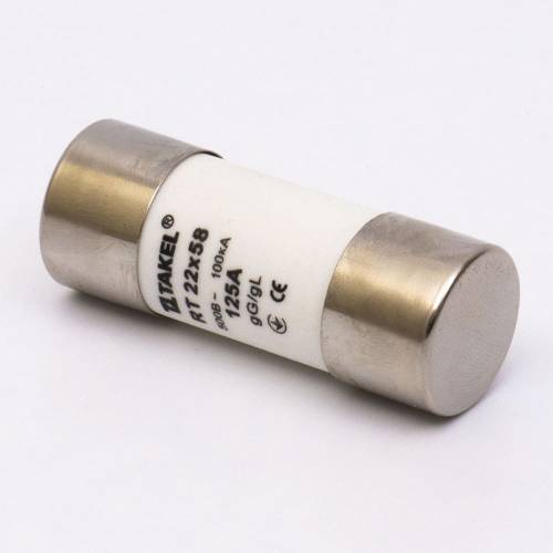 Плавка вставка запобіжника RT 22х58 125А TAKEL