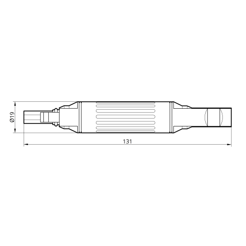 Конектор MC4F під запобіжник DC 10х38 1000В TAKEL