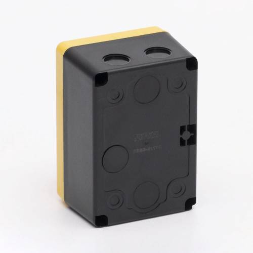 Пост кнопковий електромагнітний ESSB-211YC 4pin з аварійною кнопкою TAKEL