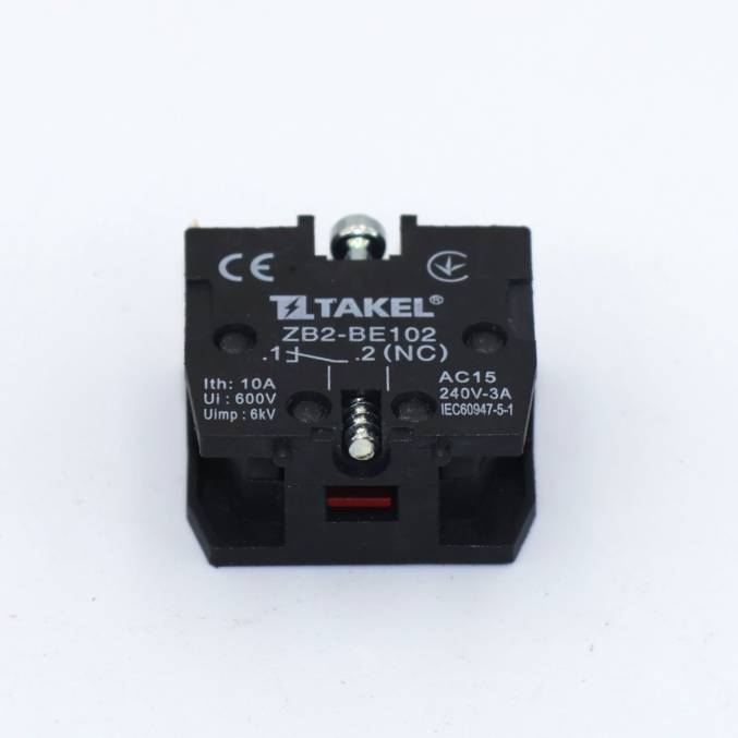 Блок-контакт ZB2-BE 102 (NC) для монтажу XB2 в корпусі поста