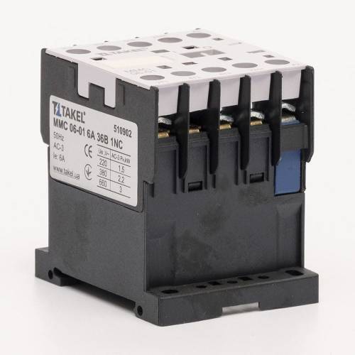Контактор MMC 06-01 6А 36В 1NC TAKEL