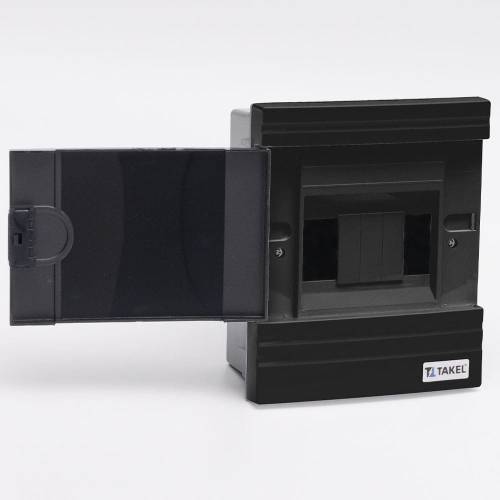 Щиток внутрішній FF-BB на 6 модулів, чорний, чорні двер., Argent IP 40 TAKEL