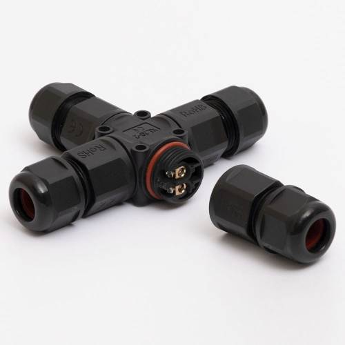 Коннектор X-образный  XL20 2pin IP68 TAKEL