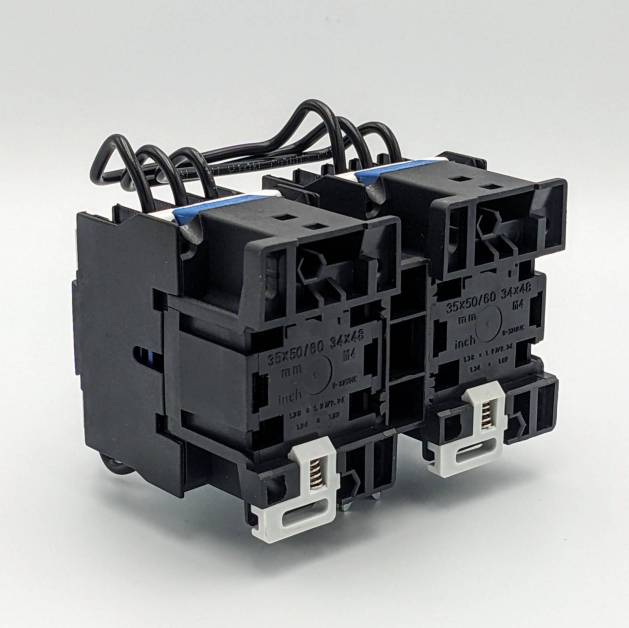 Контактор КМІr 2x1-09-10 9А 230В 2NO реверс