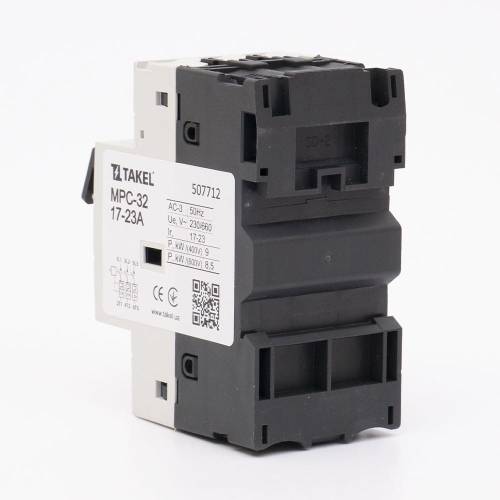 Вимикач автоматичний захисту двигуна MPC-32 17-23А TAKEL 