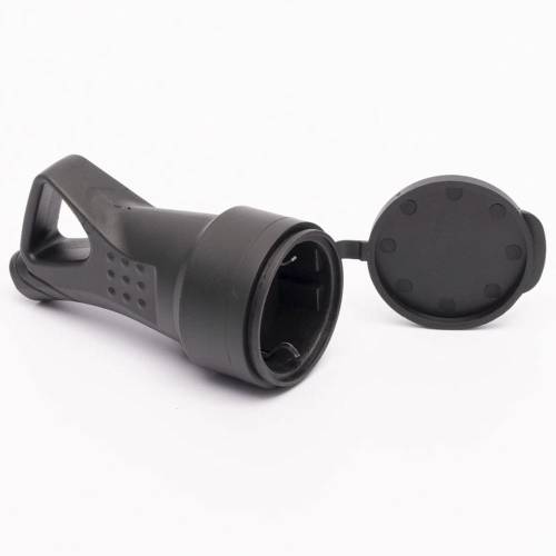 Розетка каучукова з захисною кришкою з вухом переносна 415 2Р+РЕ IP44 LEE