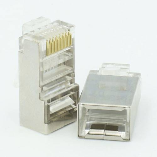 Конектор RJ45 8P8C cat.6 FTP (100шт) TAKEL