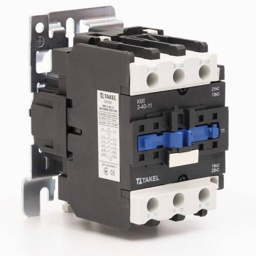 Контактор малогабаритний КМІ 3-40-11 40А 400В 1NO+1NC 
