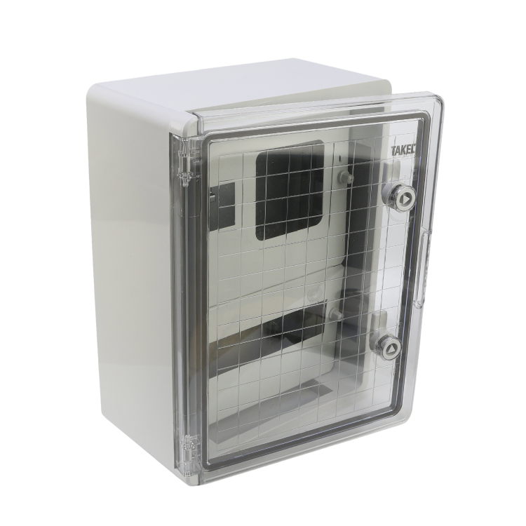Корпус пластиковий 300x400x170 під 1-фазний ліч. та 15 мод. з проз. дв. IP65 TAKEL