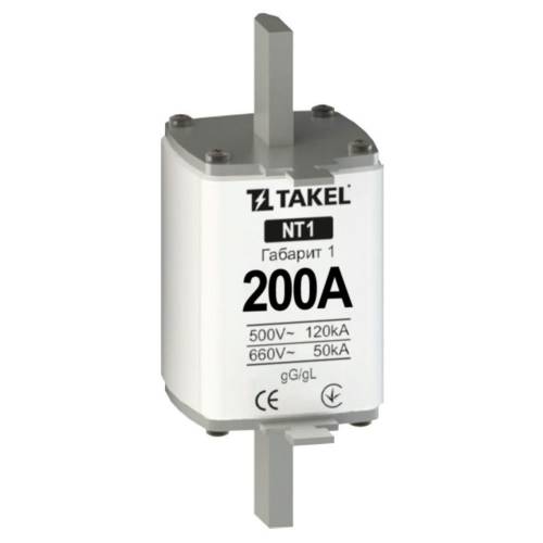 Плавка вставка запобіжника NT1 200А TAKEL 