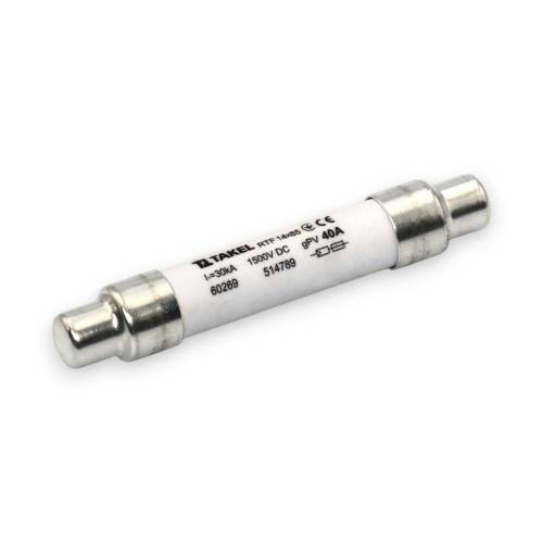 Плавка вставка запобіжника RTF 14х85 40А 1500В DC TAKEL