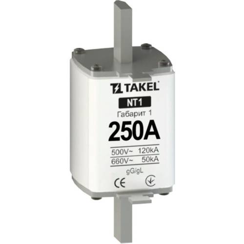 Плавка вставка запобіжника NT1 250А TAKEL 