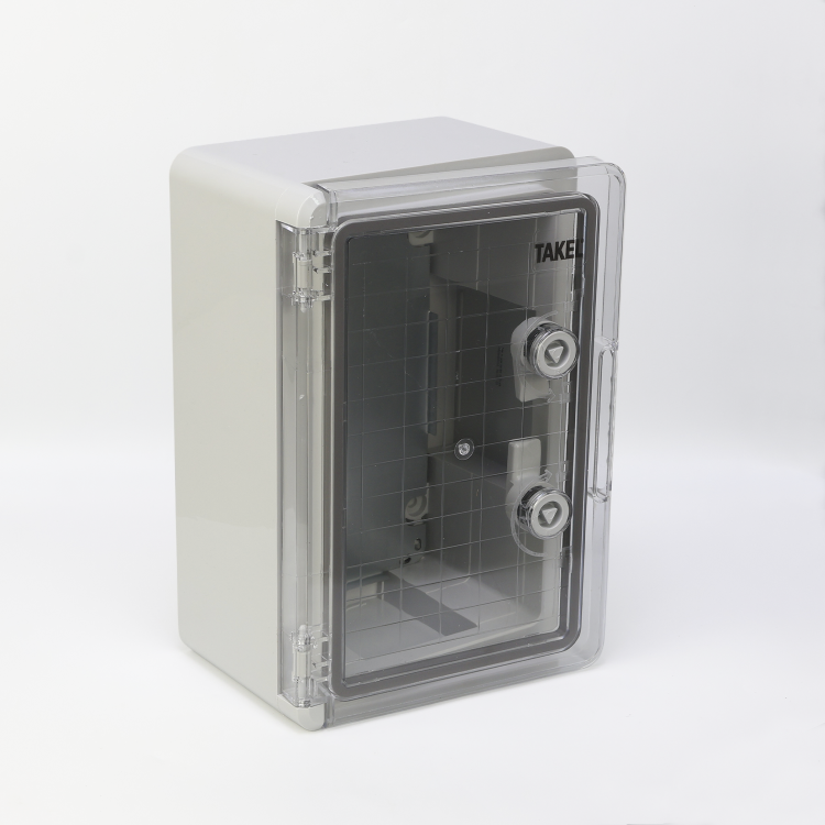 Корпус пластиковий ударостійкий (щит) 200x300x130мм з проз. дв. IP65