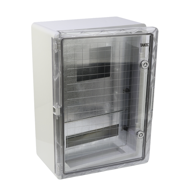 Корпус пластиковий 350x500x190 під 3-фазний ліч. та 14 мод. з проз. дв. IP65 TAKEL