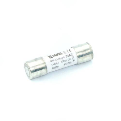 Плавка вставка запобіжника RTF 10х38 32А 1000V DC TAKEL
