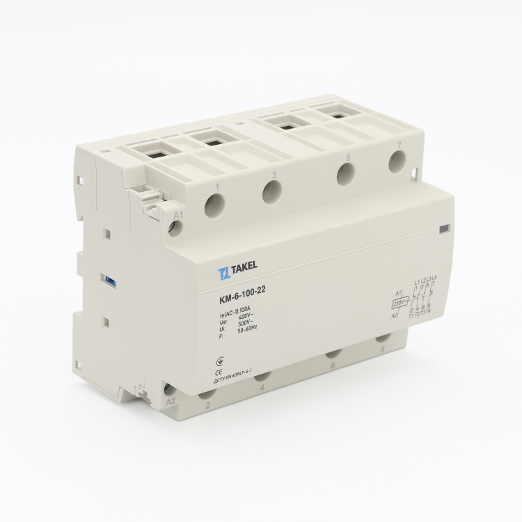 Контактор модульний КМ-6-100-22 100А 2NO+2NC TAKEL