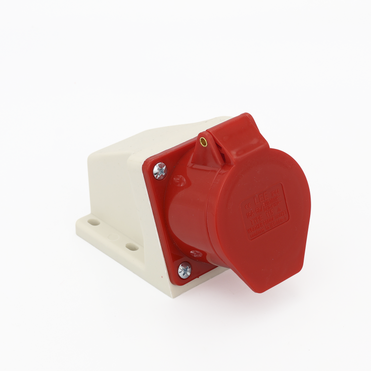 Розетка стаціонарна зовнішня 7115 16А 380В 3Р+N+Е IP44 LEE