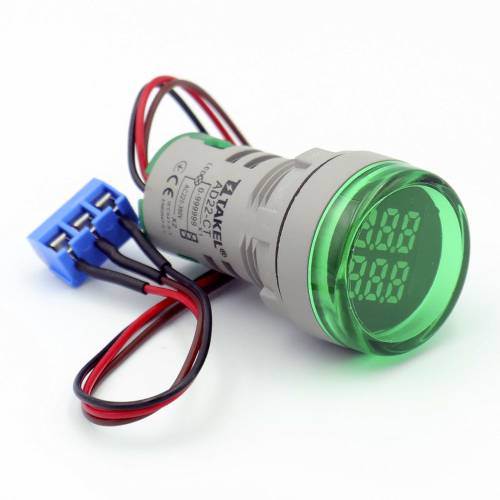 Світлодіодний лічильник подій AD22-CT, зелений TAKEL